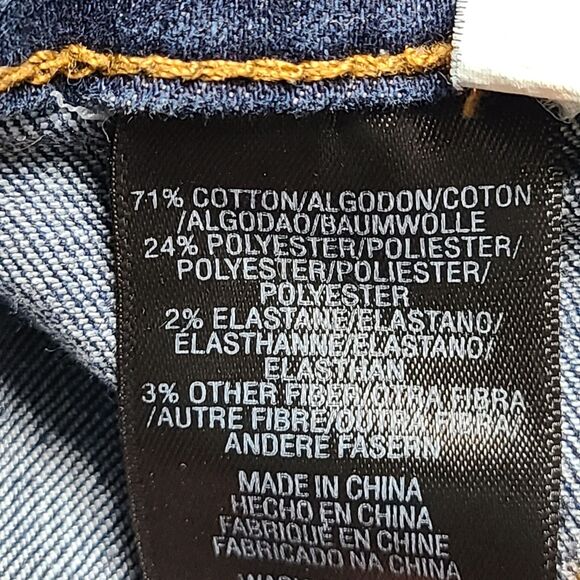 Jones New York Womens Jeans 6 Blue Essex Skinny Festival Party Denim Pants - Picture 7 of 10